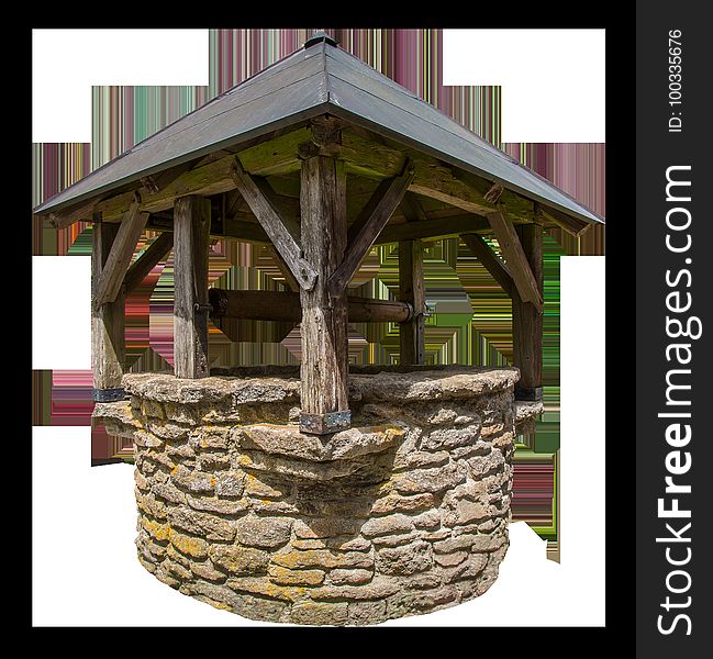 Gazebo, Water Well, Outdoor Structure