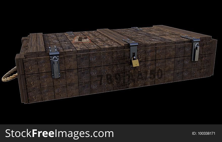 Trunk, Storage Chest, Wood