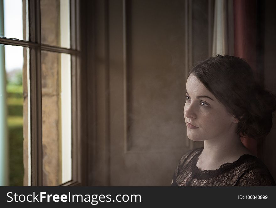 Girl, Window, Portrait Photography, Portrait