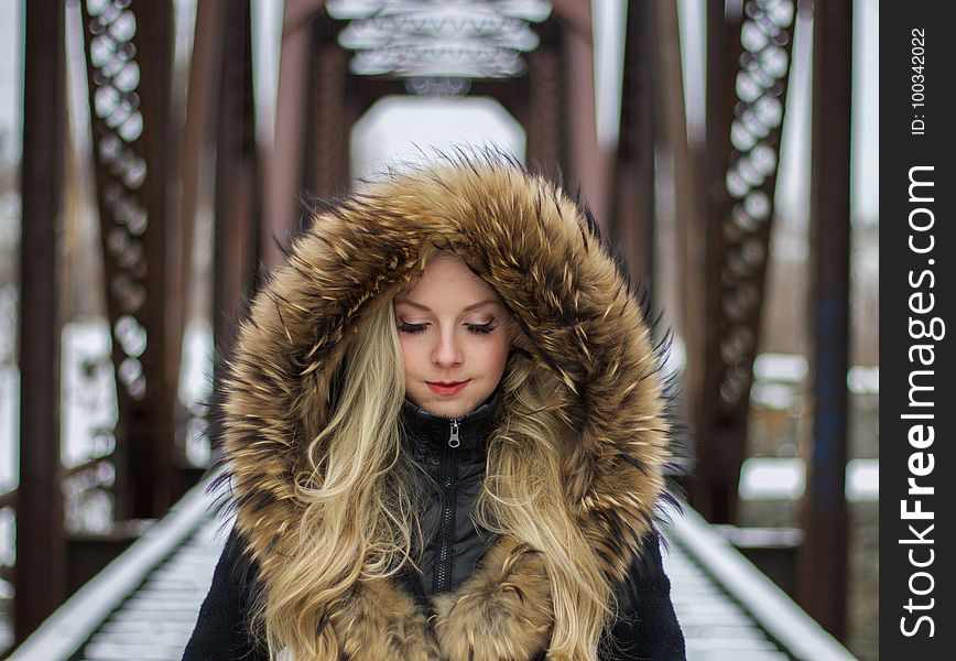 Fur Clothing, Fur, Beauty, Girl