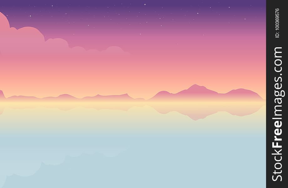 Sunset Seascape By PastelPad