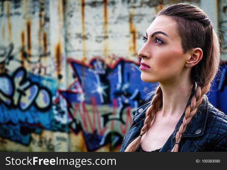 Blue, Girl, Portrait, Portrait Photography