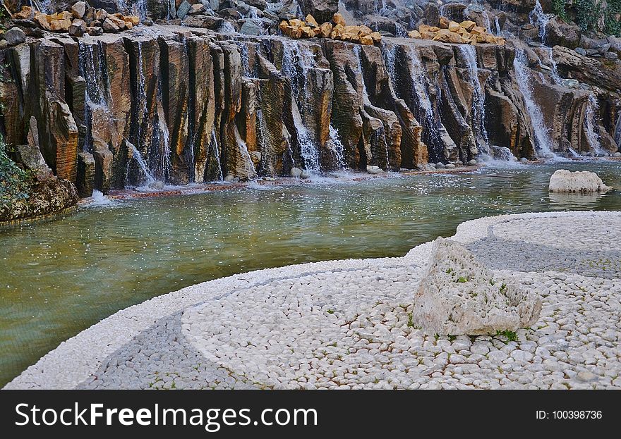 Water, Body Of Water, Waterfall, Watercourse