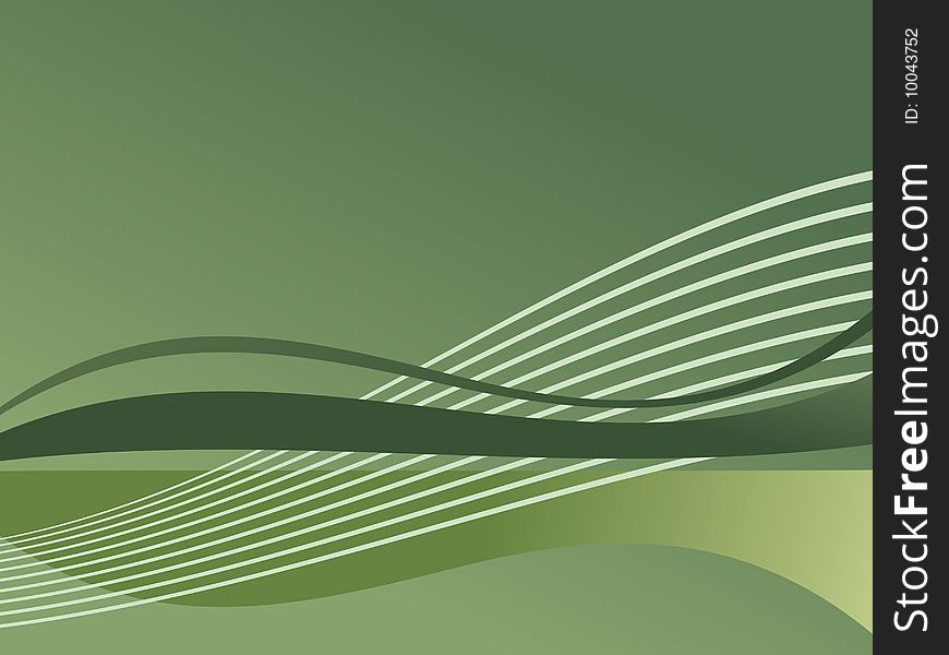 Green abstract background