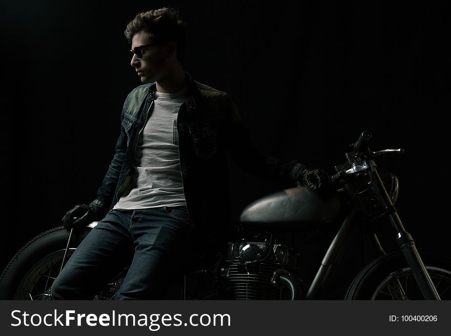 Vehicle, Motorcycle, Darkness, Motorcycling