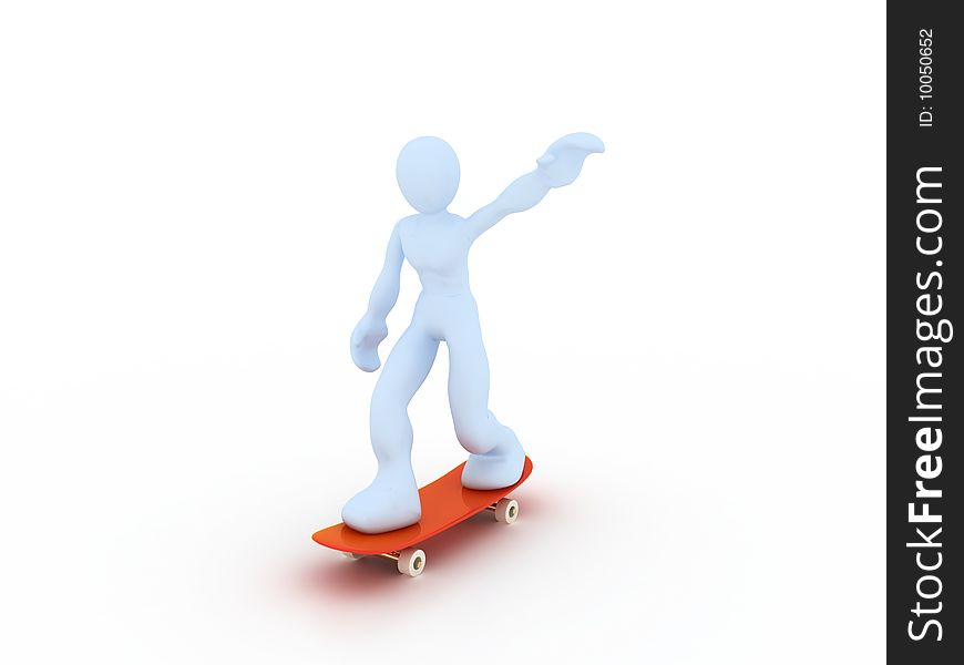 A man use a play with skateboard. A man use a play with skateboard