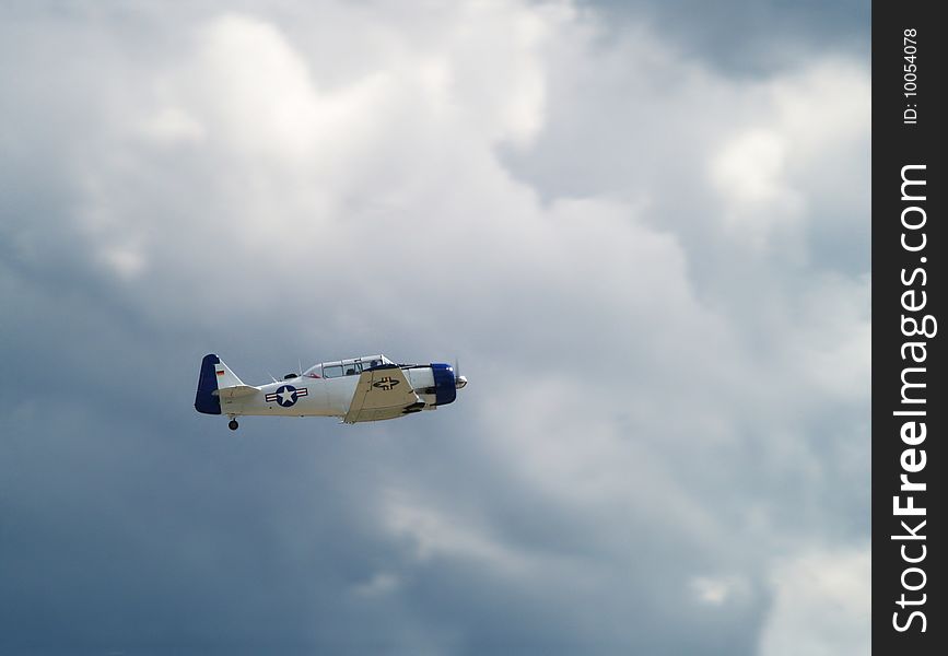 Flying silver U.S. NAVY aircraft. Flying silver U.S. NAVY aircraft