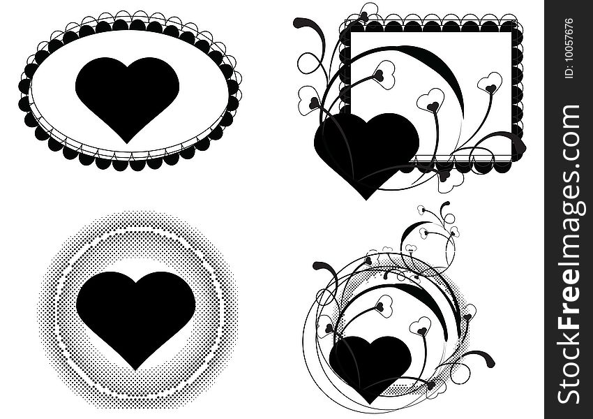 Heart Frame Set