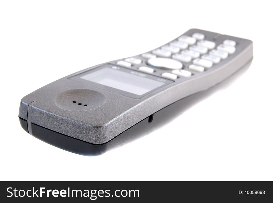 Dect Phone isolated on a white background