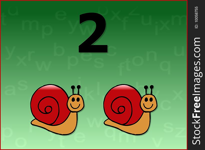 Number Snail