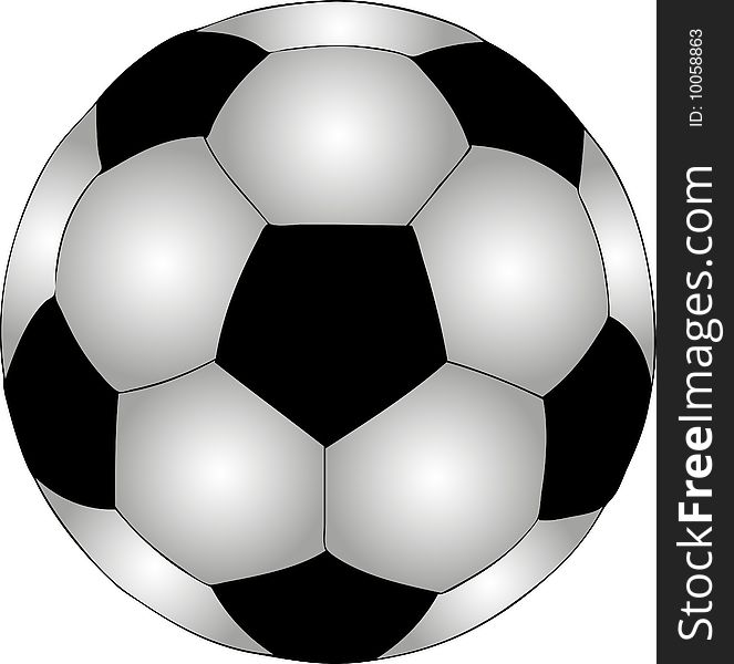 Illustration of a soccer ball