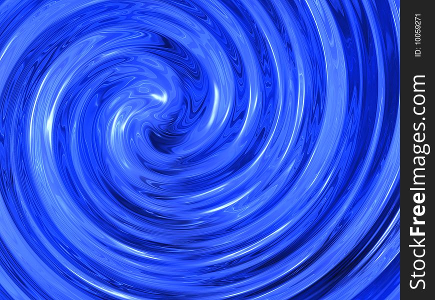 Abstract deep water whirlpool background
