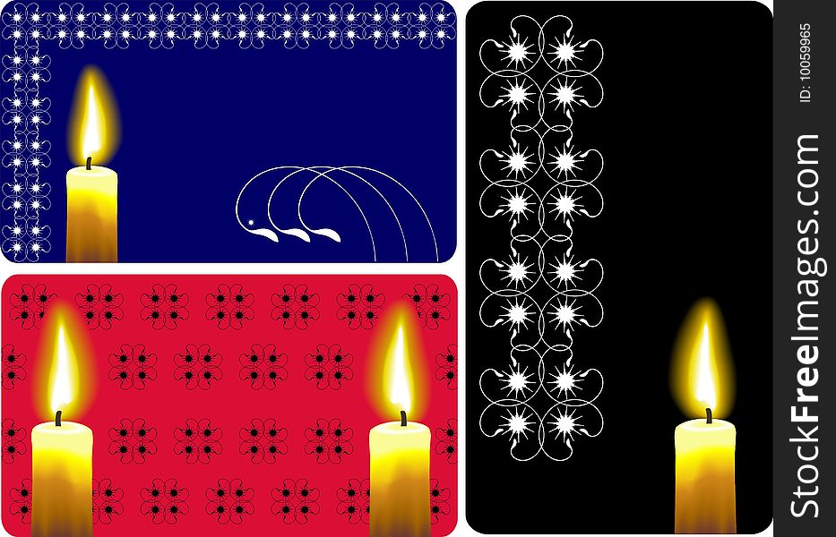 Candle Business Card Set
