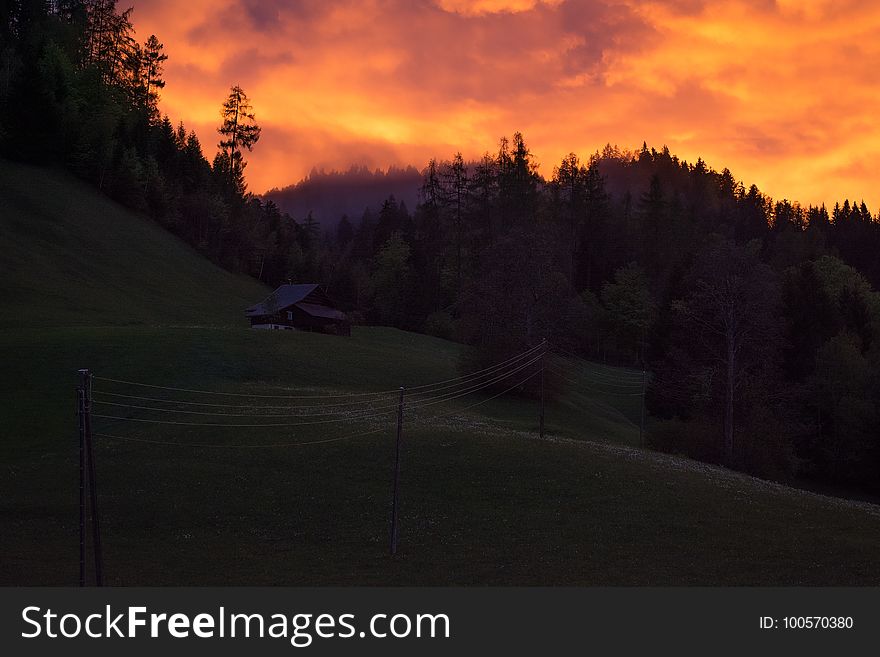 Nature, Sky, Wilderness, Dawn