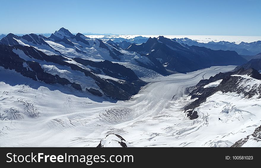 Mountain Range, Mountainous Landforms, Mountain, Ridge