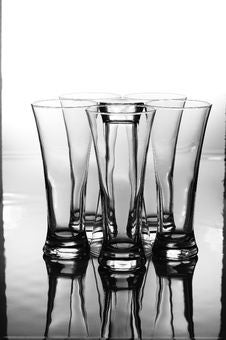 Group Of Glasses Royalty Free Stock Photo Group Of Glasses Royalty Free Stock Photo