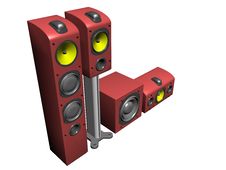 Audio System Stock Images