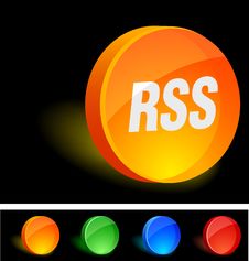 RSS Icon. Stock Photo