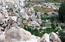 Goreme Landscape In Cappadocia Stock Photos Goreme Landscape In Cappadocia Stock Photos