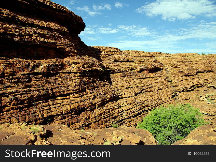 Erosion In Australian Desert