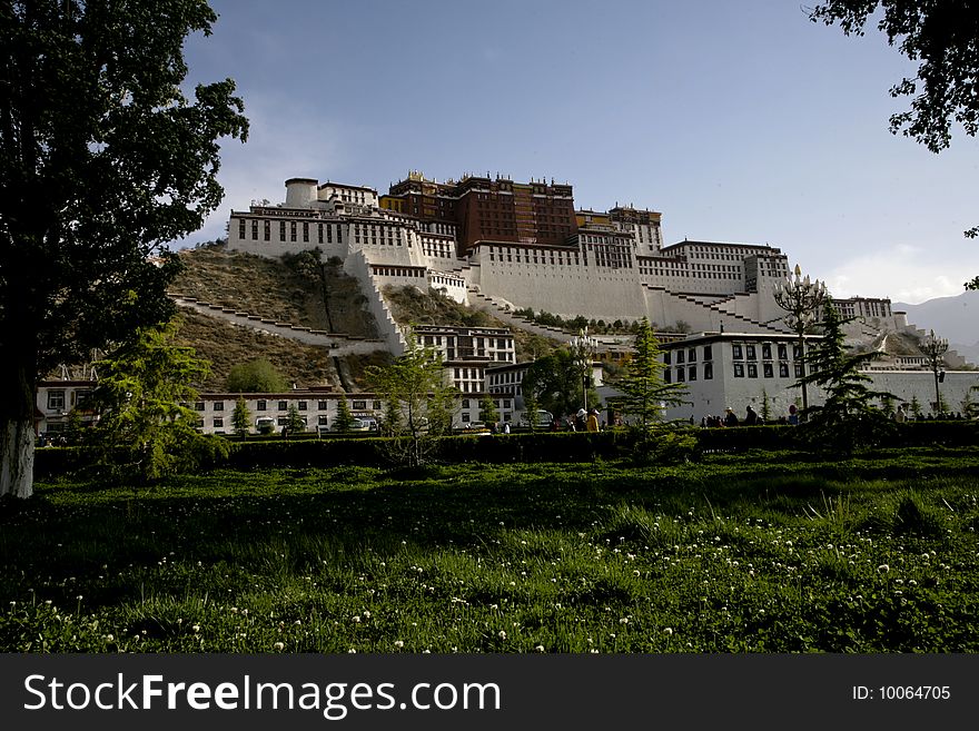 Potala Palace  in tibet, china