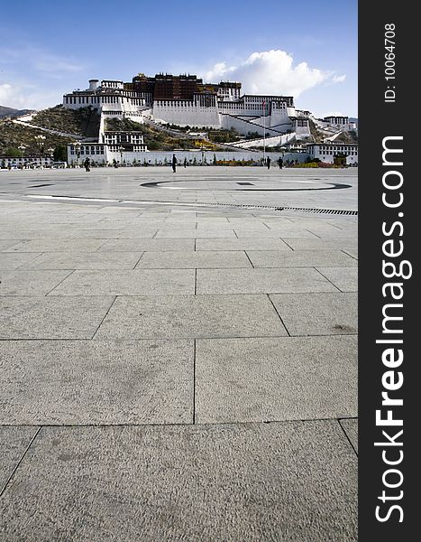 Potala Palace  in tibet, china