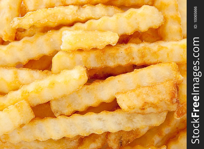 A close up of tasty fries