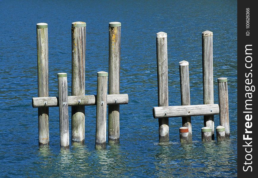 Water, Sea, Fixed Link, Wood