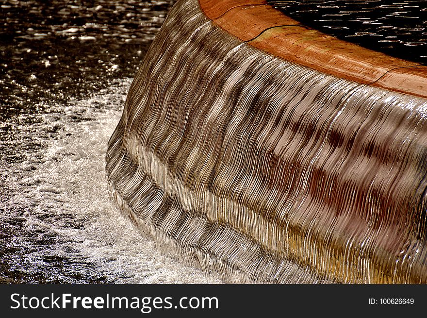 Water, Wood, Texture