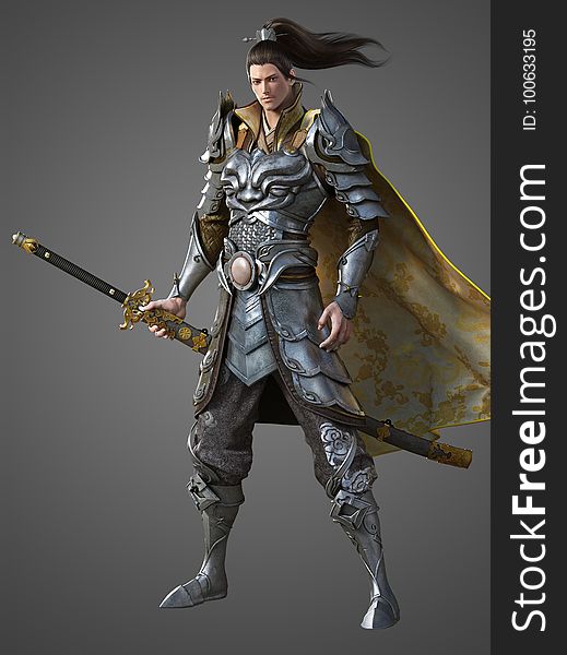 Weapon, Mercenary, Action Figure, Armour