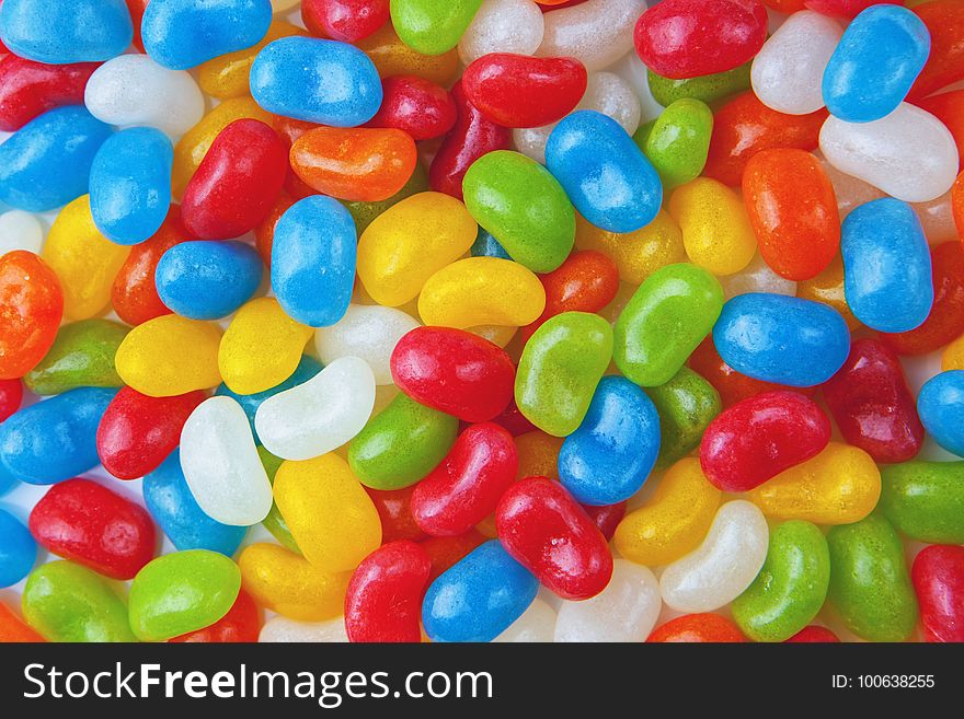 Candy, Confectionery, Sweetness, Jelly Bean