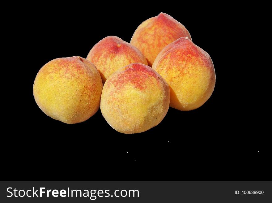 Peach, Produce, Fruit, Food
