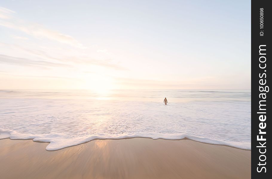 Horizon, Sea, Sky, Shore