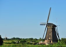 Windmill Landscape Royalty Free Stock Photo Windmill Landscape Royalty Free Stock Photo