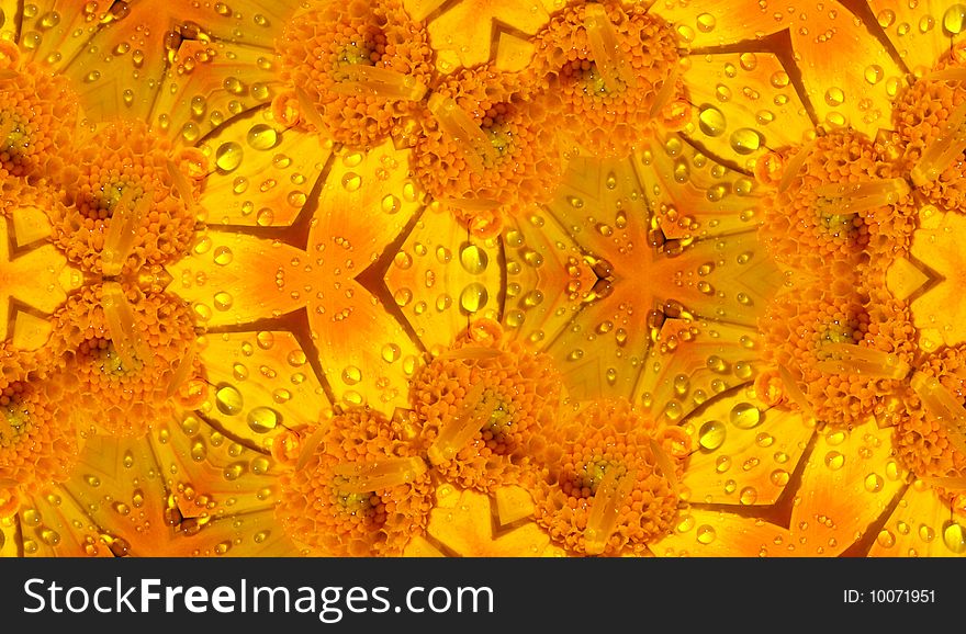 Flower Tile Background