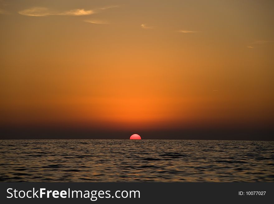 Sferracavallo, Sicily - a classic sunset