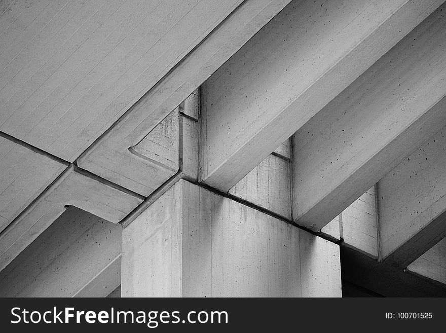 Structure, Black And White, Wall, Monochrome Photography