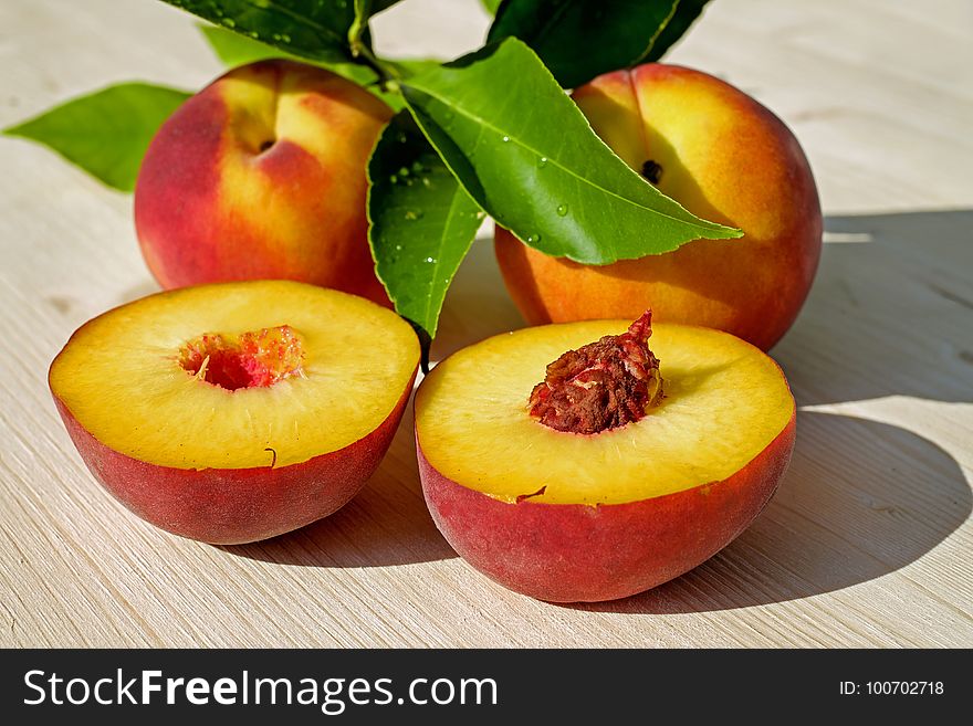 Fruit, Peach, Food, Natural Foods