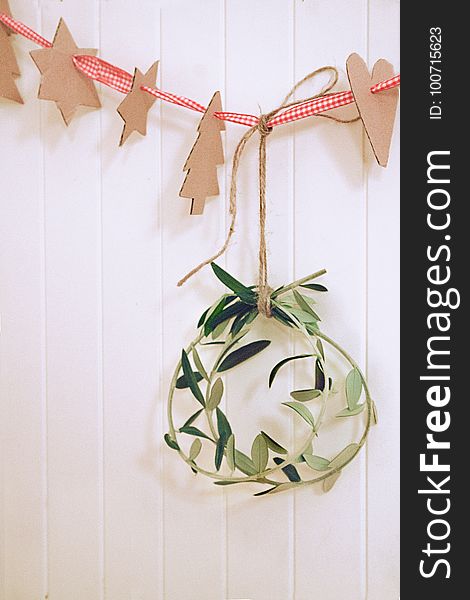 Clothes Hanger, Product Design, Paper, Christmas Ornament