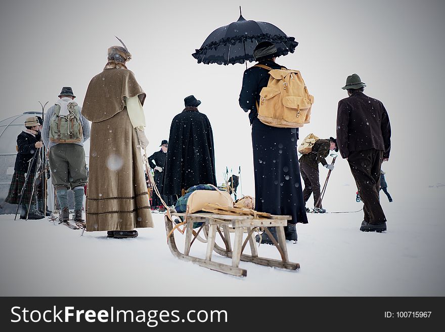 Winter, Tourist Attraction, Sculpture, Snow