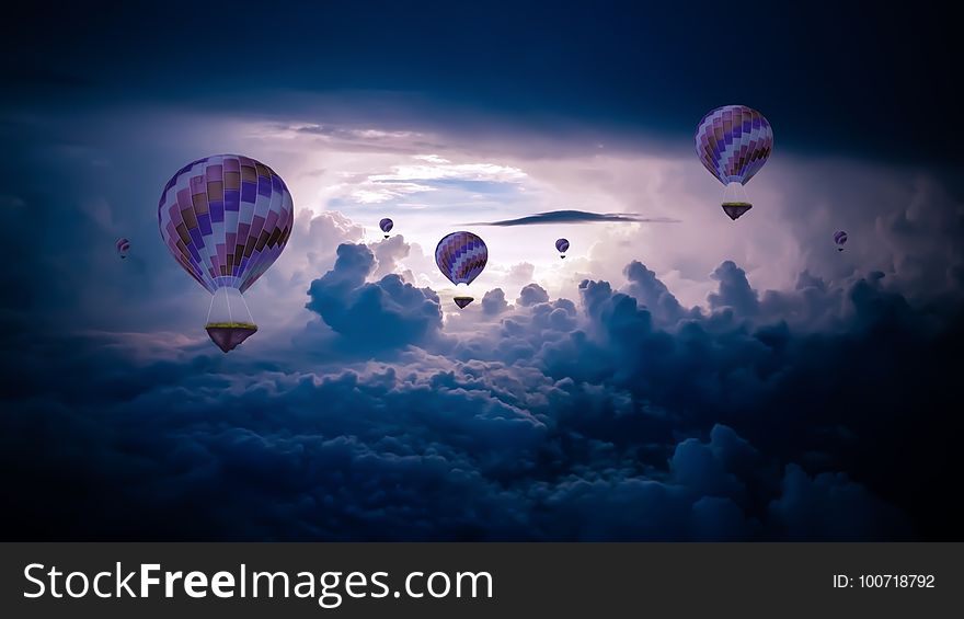 Hot Air Ballooning, Sky, Hot Air Balloon, Atmosphere