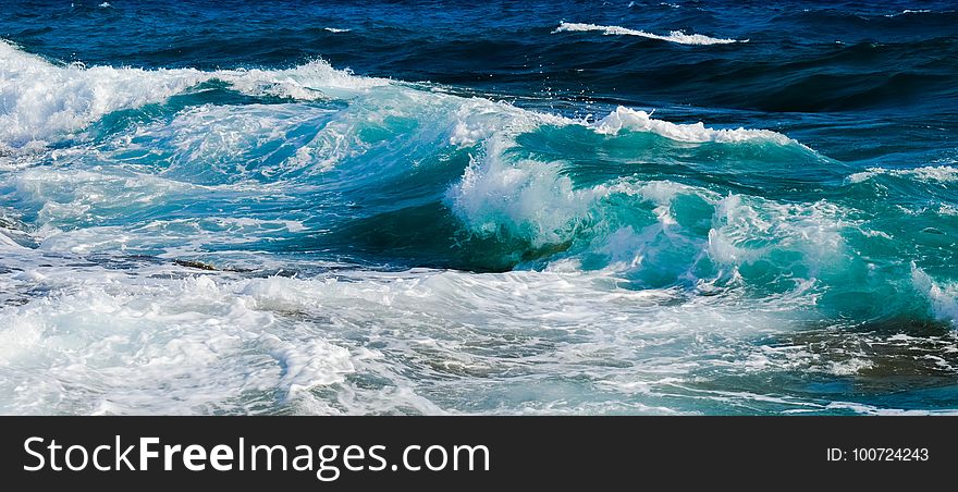 Wave, Sea, Water, Wind Wave
