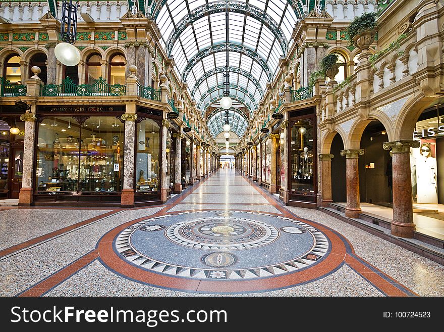 Landmark, Arcade, Shopping Mall, Plaza
