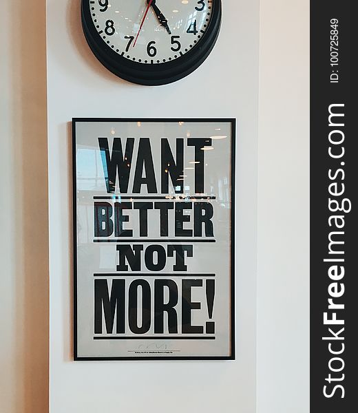 Clock, Font, Home Accessories