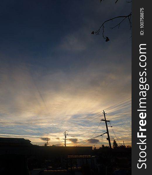 Cloud, Sky, Atmosphere, Electricity