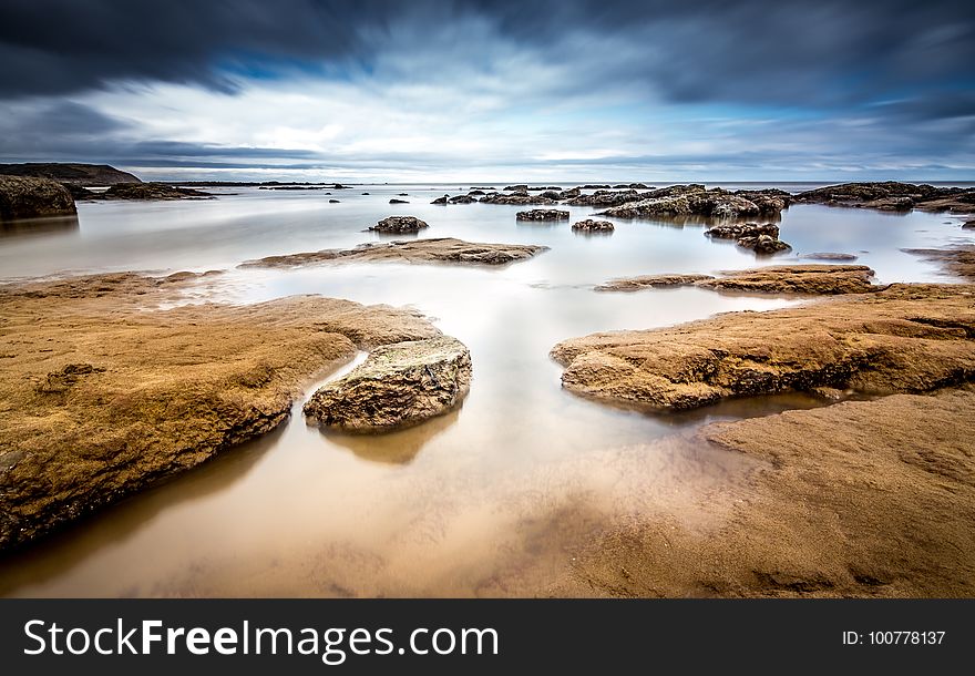 Water, Shore, Sky, Sea