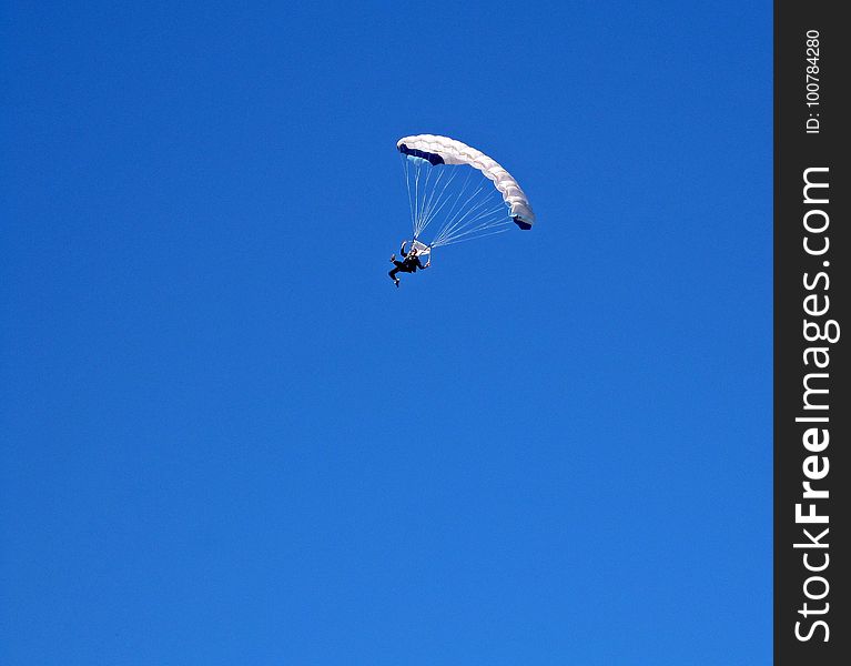 Air Sports, Sky, Parachute, Paragliding