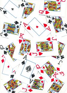 Playing Cards Royalty Free Stock Images