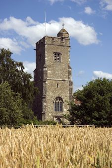 Parish Church Of St Martin Ryarsh Stock Image Parish Church Of St Martin Ryarsh Stock Image