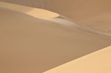 Smooth Sand Dunes Stock Photography